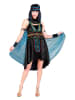 Carnival Party 3-delig kostuum "Egyptische Koningin" zwart/blauw