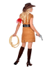 Carnival Party Sukienka kostiumowa "Cowgirl" w kolorze jasnobrązowym
