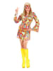 Carnival Party Kostuumjurk "Hippie" meerkleurig