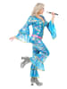 Carnival Party 2-delig kostuum "70's" blauw