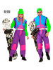 Carnival Party Kostuumpak "Snowboarder" meerkleurig