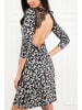 Milan Kiss Kleid in Schwarz/ Lila