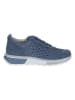 Caprice Skórzane sneakersy w kolorze niebieskim