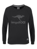 Kangaroos Sweatshirt in Schwarz