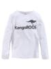 Kangaroos 2-delige set: longsleeves donkerblauw/wit