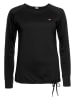 Kangaroos Longsleeve in Schwarz