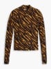 Levi's Koszulka "Mammoth" w kolorze czarno-żółtym