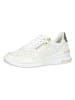 Ara Shoes Leren sneakers crème/goudkleurig