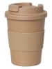 FABELAB Becher "Coffee to go" in Hellbraun - 350 ml