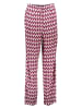 Herrlicher Hose in Pink/ Weiß/ Schwarz