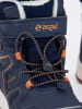 Zigzag Boots "Rincet" in Dunkelblau/ Orange