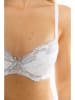 Anna Morellini Underwear Biustonosz push-up "Alba" w kolorze biało-szarym