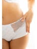 Anna Morellini Underwear Figi high waist "Alba" w kolorze biało-szarym