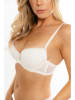 Anna Morellini Underwear Biustonosz push-up "Enrica" w kolorze białym
