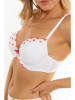 Anna Morellini Underwear Biustonosz "Filippa" w kolorze biało-czerwonym