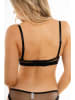 Anna Morellini Underwear Biustonosz push-up "Giustina" w kolorze czarno-szarym
