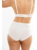 Anna Morellini Underwear Figi high waist "Sancia" w kolorze biało-szarym