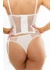 Anna Morellini Underwear Stringi "Sara" w kolorze białym
