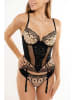 Anna Morellini Underwear Korset "Alessia" zwart/beige