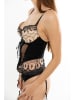 Anna Morellini Underwear Korset "Alessia" zwart/beige