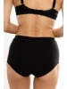 Anna Morellini Underwear Figi high waist "Lucia" w kolorze czarnym