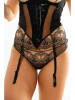 Anna Morellini Underwear Figi "Lucia" w kolorze czarnym