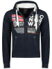 Geographical Norway Sweatjacke "Gasado" in Dunkelblau