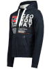 Geographical Norway Bluza "Gasado" w kolorze granatowym