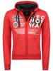 Geographical Norway Sweatvest "Gasado" rood