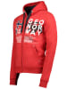 Geographical Norway Sweatvest "Gasado" rood