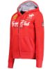 Geographical Norway Sweatjacke "Fanille" in Rot