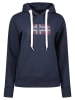 Geographical Norway Hoodie "Goisette" in Dunkelblau