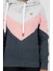 alife and kickin Hoodie "Stella" in Hellgrau/ Rosa/ Grau