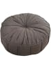 Scandinavia Concept Bodenkissen "Vintage" in Anthrazit - (H)20 x Ø 60 cm
