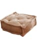 Scandinavia Concept Vloerkussen "Biskuvi" bruin - (B)55 x (H)16 x (D)55 cm