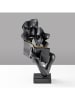 Scandinavia Concept Dekofigur "Lecteur" in Schwarz - (B)20 x (H)36 x (T)15 cm