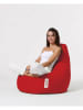 Scandinavia Concept Worek "Drop" w kolorze czerwonym do siedzenia - 80 x 80 x 33 cm