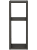 Scandinavia Concept Stolik nocny "Sault" w kolorze czarnym - 23 x 59,5 x 22 cm