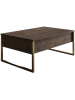 Scandinavia Concept Couchtisch "Luxe" in Walnuss - (B)90 x (H)40 x (T)60 cm
