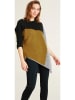 Heine Sweter w kolorze czarno-oliwkowo-szarym