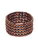 Mitzuko Perlen-Armband in Braun