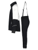 rukka 2-delige outfit zwart/wit