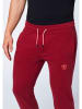 Chiemsee Spodnie dresowe "Sorsele" w kolorze czerwonym
