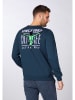 Chiemsee Sweatshirt "Eagle Rock" in Dunkelgrün