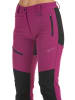 McKee's Spodnie softshellowe "Kristen" w kolorze czarno-fioletowym