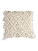 Ethnical Life Kissen in Beige - (L)40 x (B)40 cm