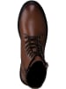 S. Oliver Leder-Boots in Braun
