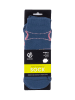 Dare 2b Skarpety funkcyjne "WmnHexAth-Leisure" w kolorze granatowym ze wzorem