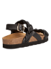 Geox Leren sandalen "Brionia" zwart