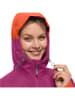 Jack Wolfskin Regenjacke "Weiltal" in Orange/ Pink